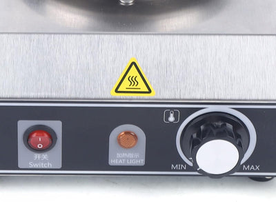 Edelstahl Hot Dog Maker, Hot Dog Gerät Maschine Wurstwärmer Dampfbehälter, Einstellbarer Temperatur