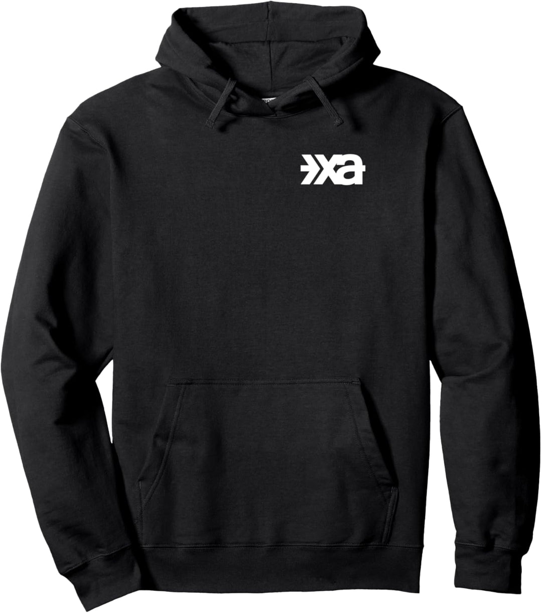XA Basic (white printed) Pullover Hoodie