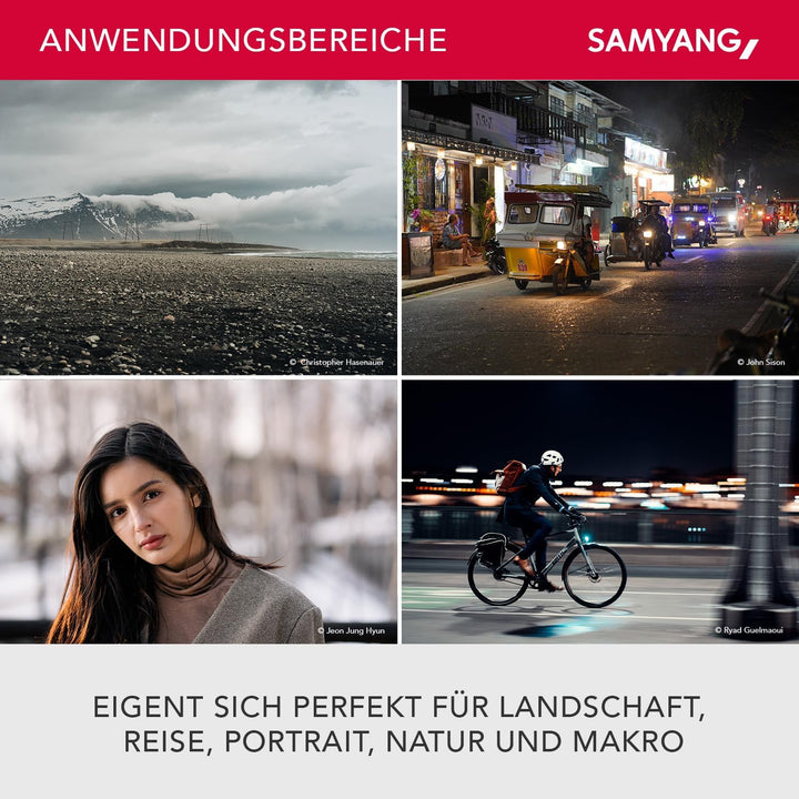 Samyang AF 75mm F1.8 FE (Tiny but Absolute) – Porträt Objektiv Autofokus Vollformat und APS-C Festbr