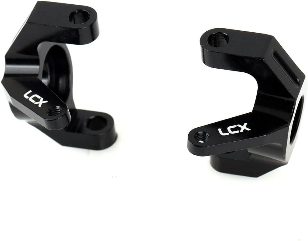 LCX Racing 1/10 RC Crawler Auto CNC gefrästes Aluminium Lenkknöchel-Set AR60 OCP Achse für axiale Wr
