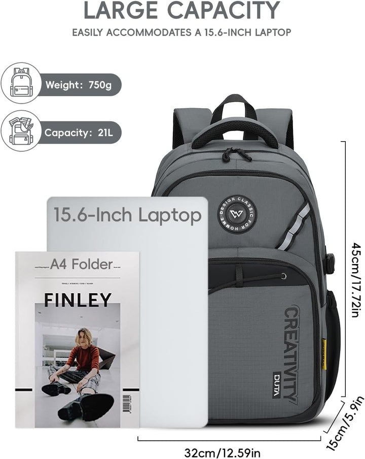 Amythe 2026 Schulrucksack Jungen Teenager, Gross Rucksack Schule Oberstufe Schultasche Junior mit Re