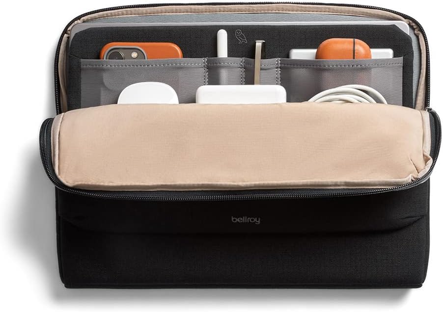 Bellroy Laptop Caddy (14" Laptop-Schutzhülle) - Black Schwarz, Schwarz