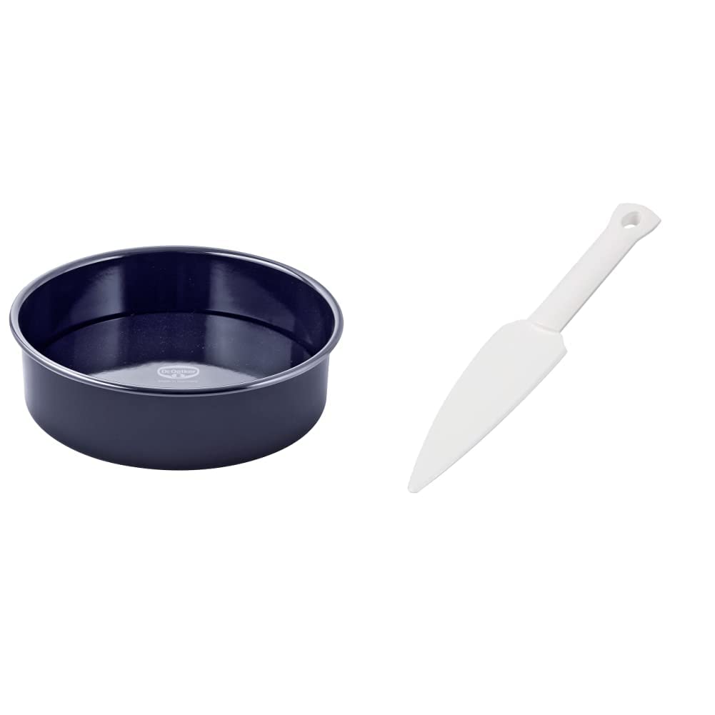 Dr. Oetker 2363 Oetker Hebeboden Ø 28 cm BACK-LIEBE EMAILLE, Kuchenform für köstliche Torten (Farbe: