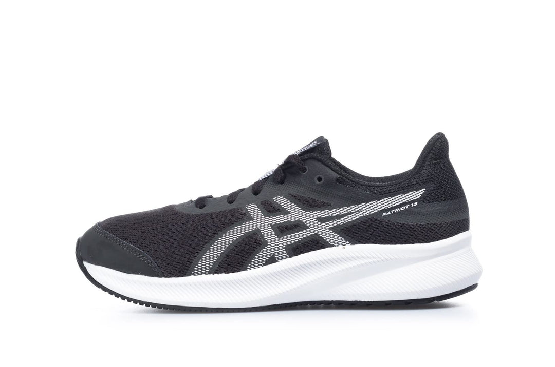 ASICS Patriot 13 GS Sportschuh schwarz 32.5 EU Graphite Grey White, 32.5 EU Graphite Grey White