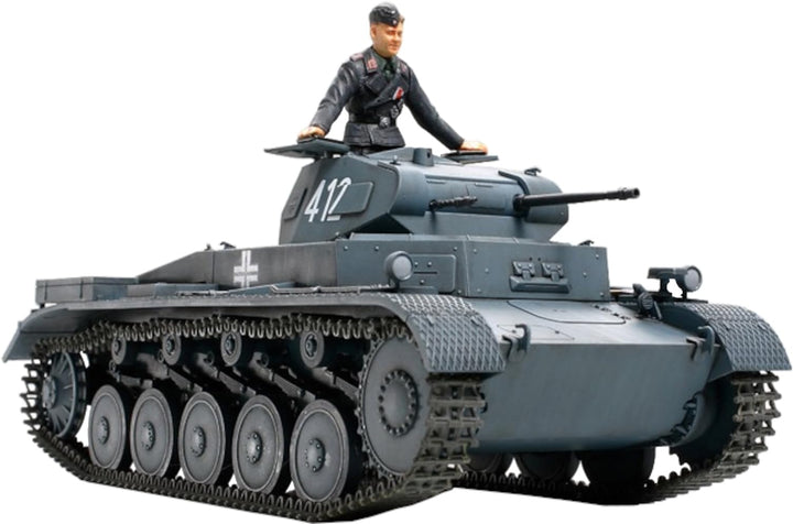 TAMIYA 300035292 300035292-1:35 WWII Deutsche Panzerkampfwagen II Ausführung A/B/C (1),originalgetre