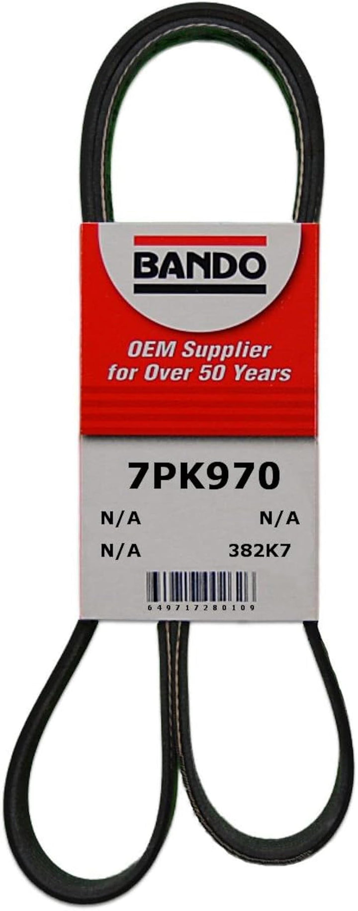 ban.do 7PK970 Serpentinriemen in OEM-Qualität, 7PK970