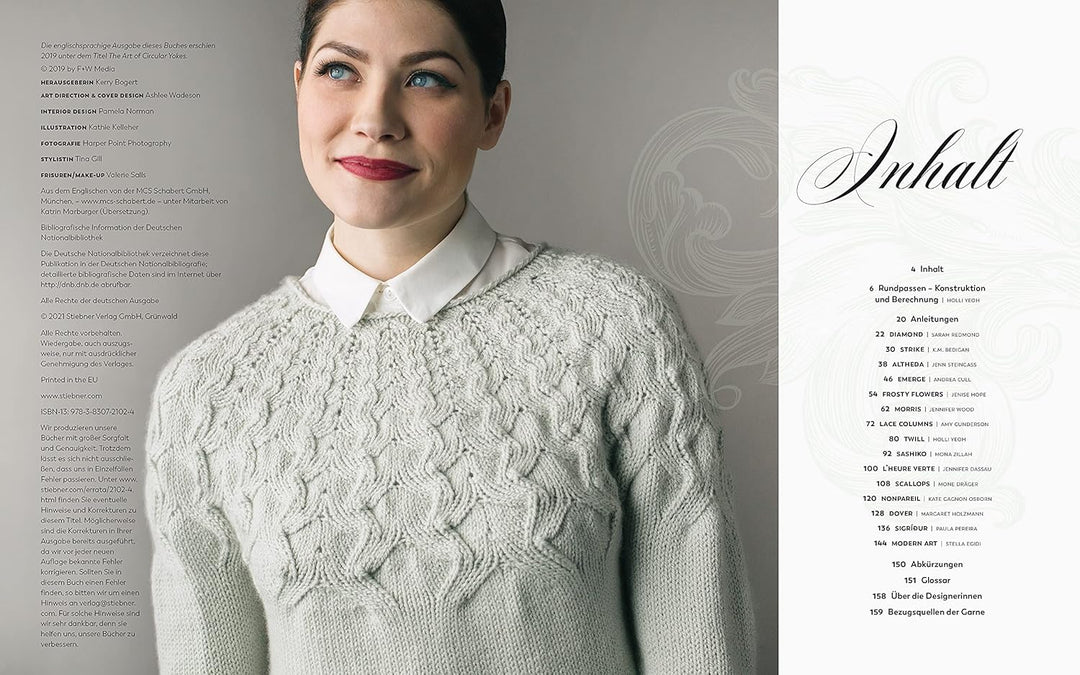 Die perfekte Rundpasse. 15 zeitlose Pullover am Stück gestrickt. Strickbuch mit Einführung in Rundpa
