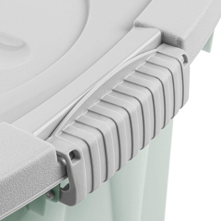 PAFEN Piraten Spielzeugkiste 62l mit Rollen - Schatzkiste 58 x 42 x 37,5cm - Spielzeugbehälter mit D