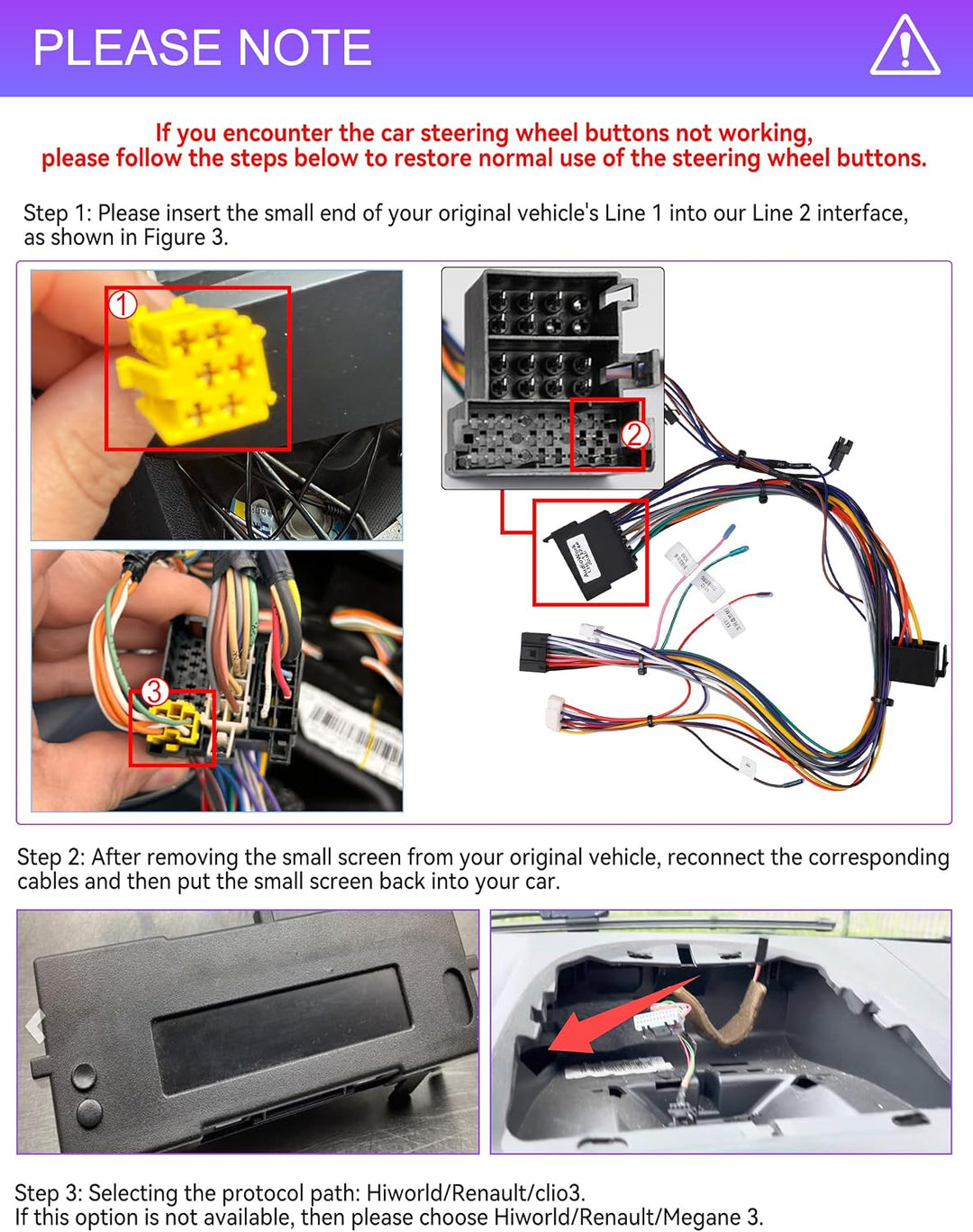 【4G+64G】Inefala Android 15 Autoradio für Renault Clio 3th 2005-2014 mit Wireless CarPlay Android Aut