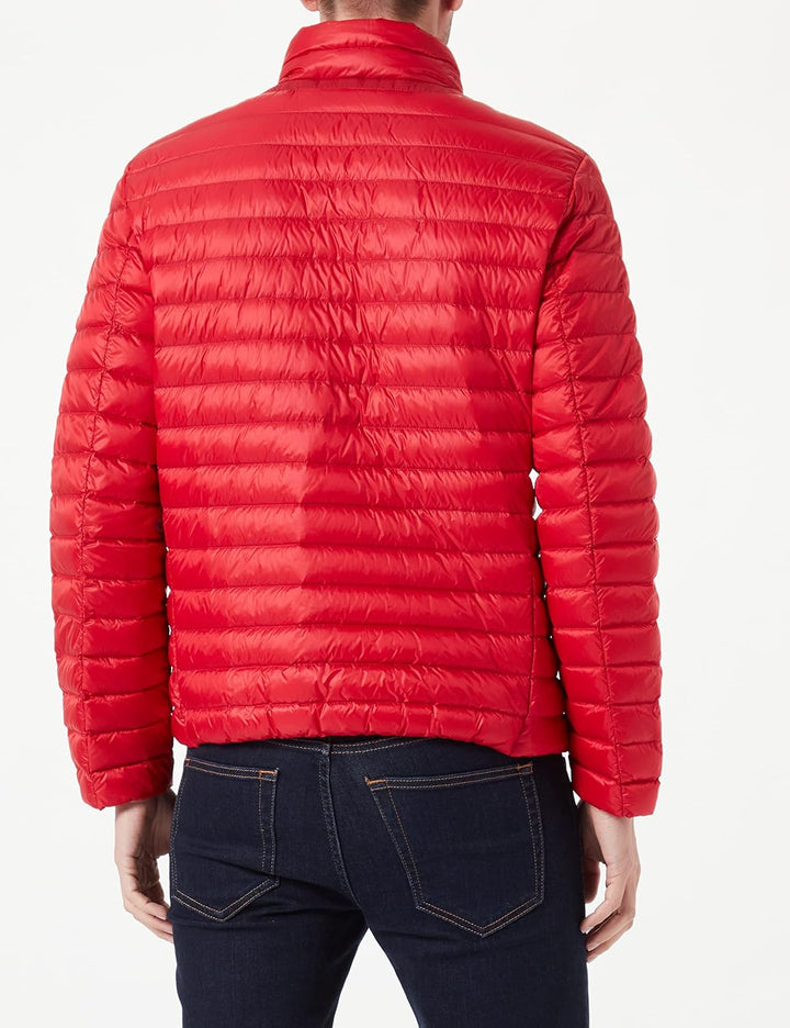 Geox Herren M Warrens Jacket 48 True Red, 48 True Red