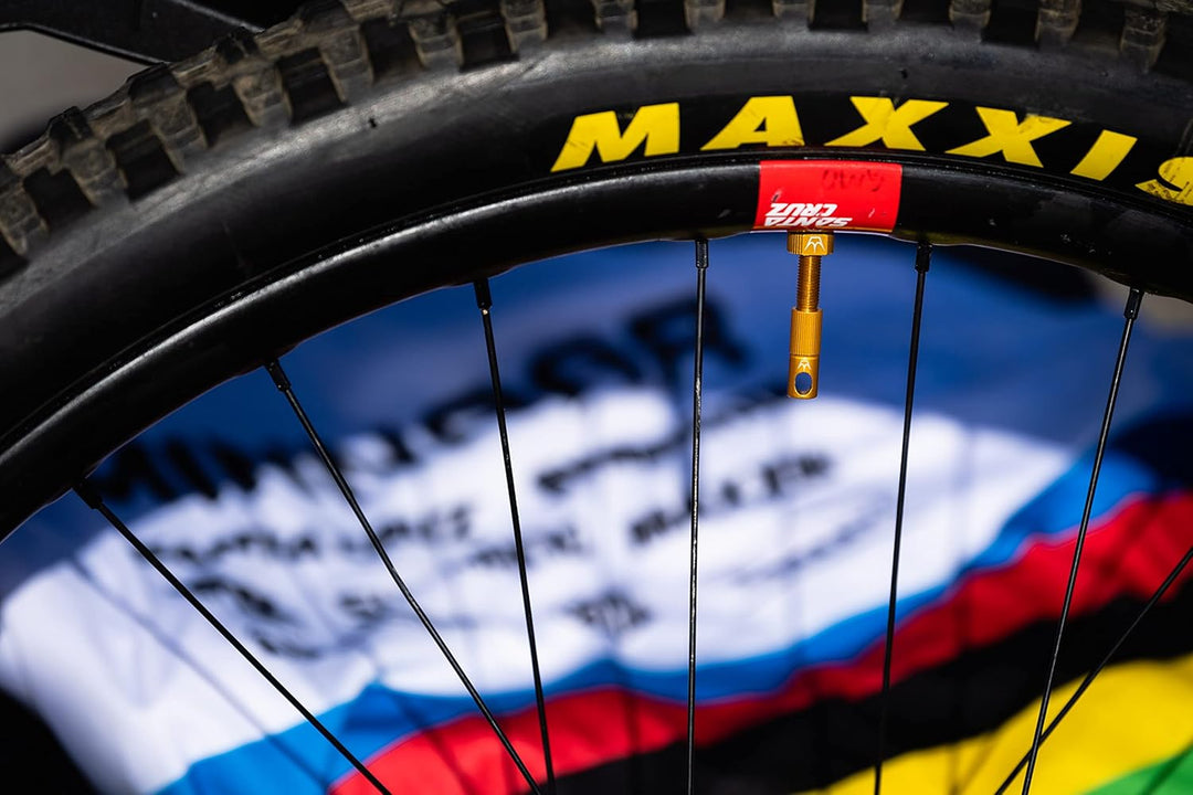 Peaty's XChris King (MK2) schlauchlose Ventile - Fahrradreifenventile 42mm gold, 42mm gold