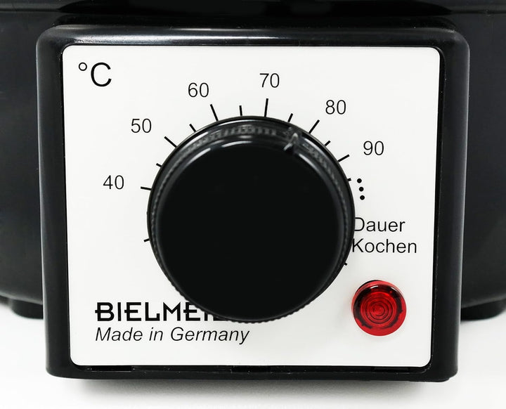 BIELMEIER Einkochautomat einmachen einwecken 1000 W 9 Liter Edelstahl ohne Auslaufhahn Made in Germa