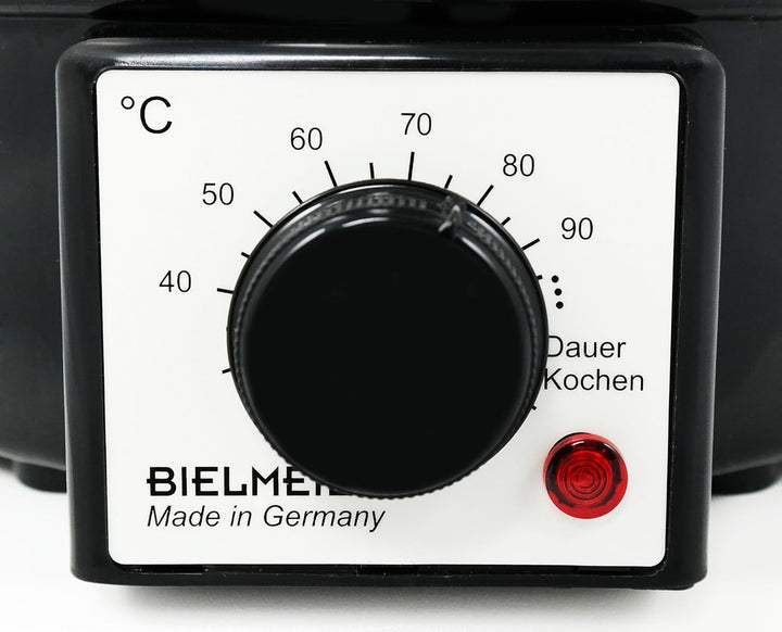 BIELMEIER Einkochautomat einmachen einwecken 1000 W 9 Liter Emaille Made in Germany BHG980.0
