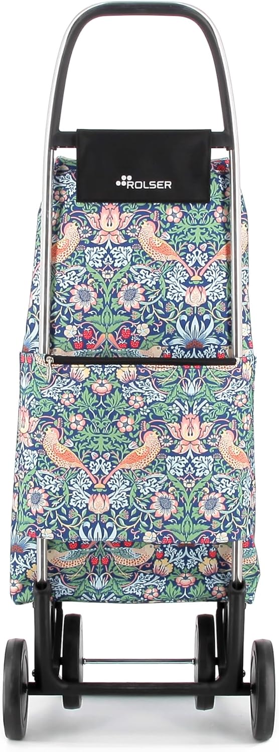 Einkaufstrolley Rolser I-Max William Morris 4 Räder - Birds 4 Räder Birds, 4 Räder Birds