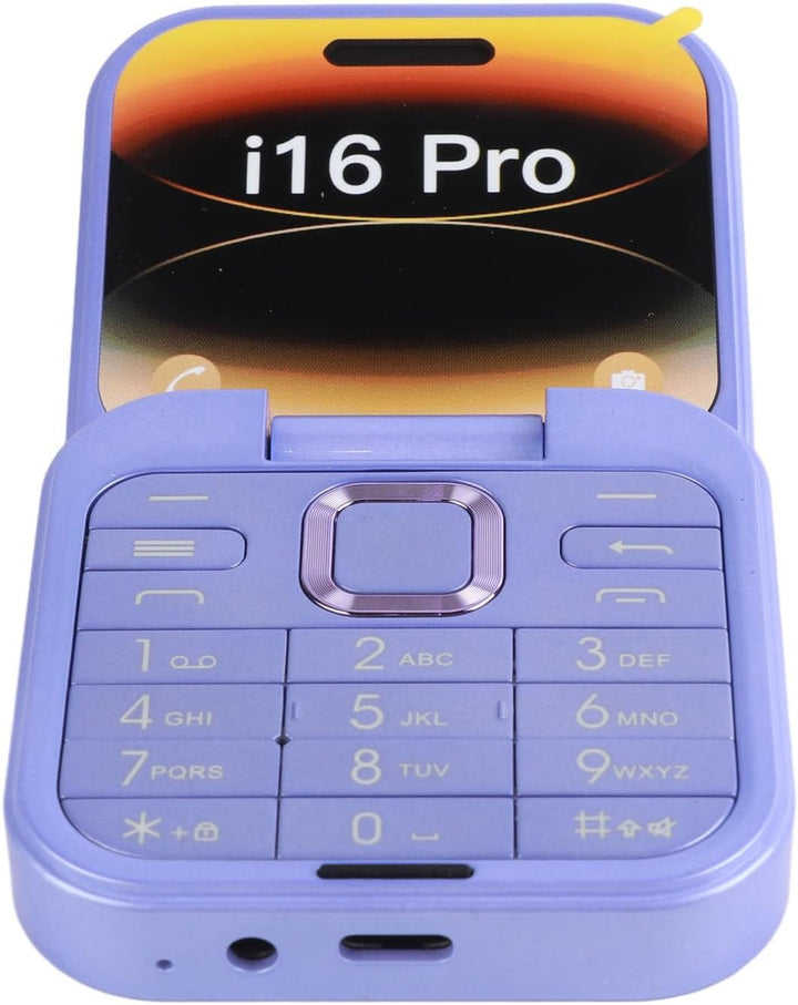 Yunir Klapphandy für Senioren, 2G Entsperrtes Senioren-Klapphandy, mit 1,77-Zoll-Bildschirm, Dual-SI