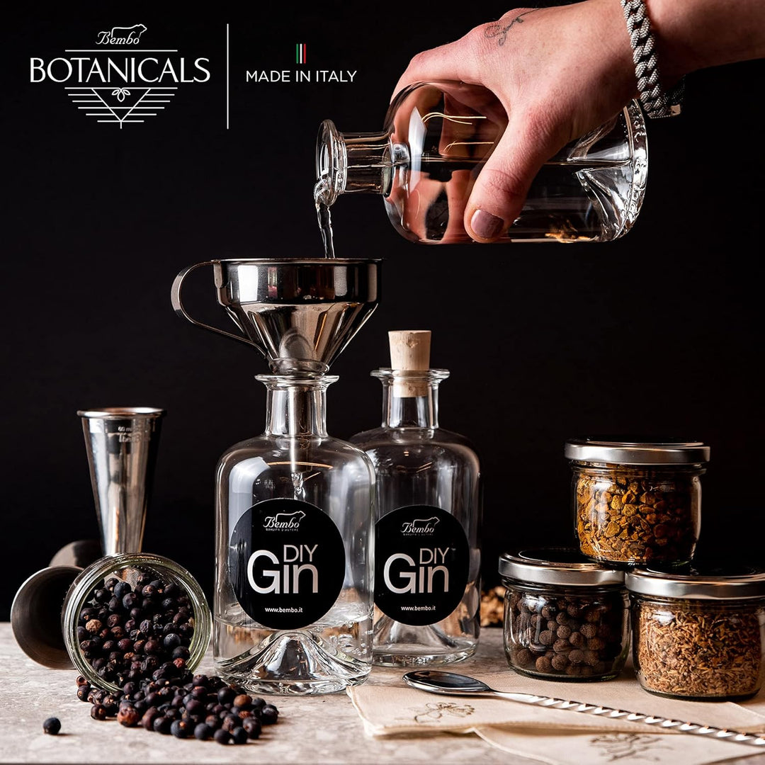 Botanisches Set für Gin Bembo - Botanik, Aromen Und Gewürze Für Gin Tonic – Made in Italy - Essentie