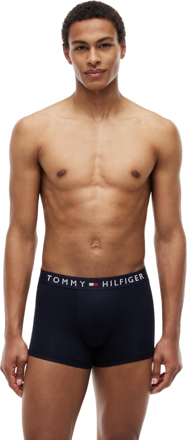 Tommy Hilfiger Boxershorts 3er Pack S Black (des Sky/Grey Htr/des Sky) Legacy, S Black (des Sky/Grey
