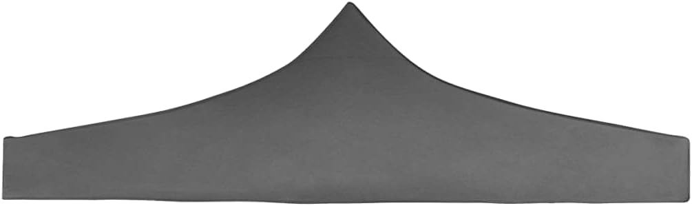 vidaXL Ersatzdach 3x3 m Anthrazit Dach Abdeckung Plane Partyzelt Pavillondach 3 x 3 m Anthrazit, 3 x