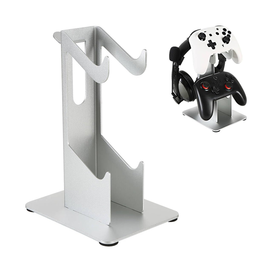 2-stöckig Tisch-Kopfhörerständer/Halterung, Gaming-Kopfhörer-Display-Ständer Telefonhörer Halterung