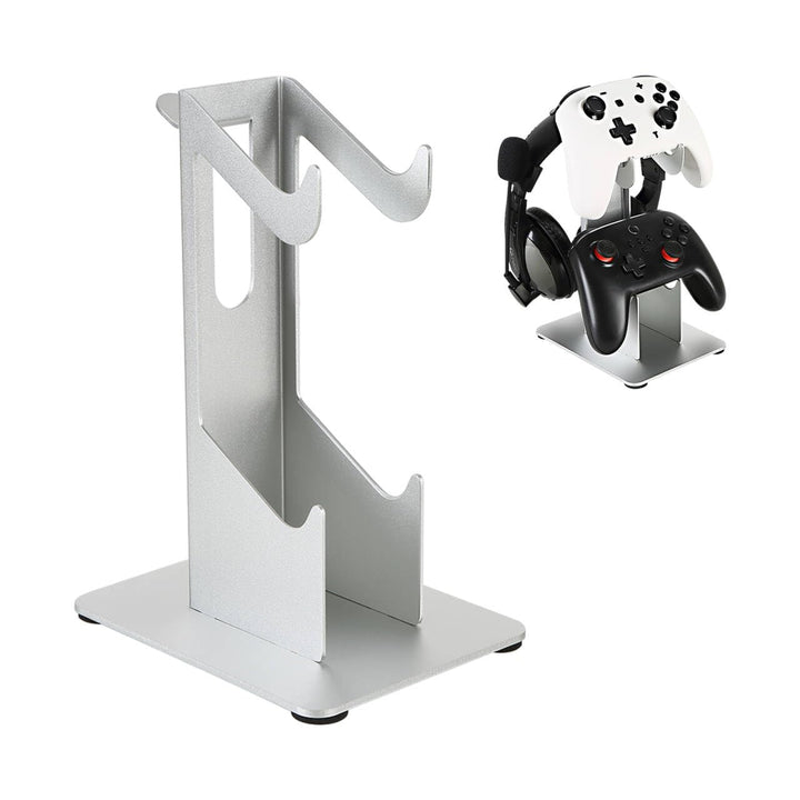 2-stöckig Tisch-Kopfhörerständer/Halterung, Gaming-Kopfhörer-Display-Ständer Telefonhörer Halterung