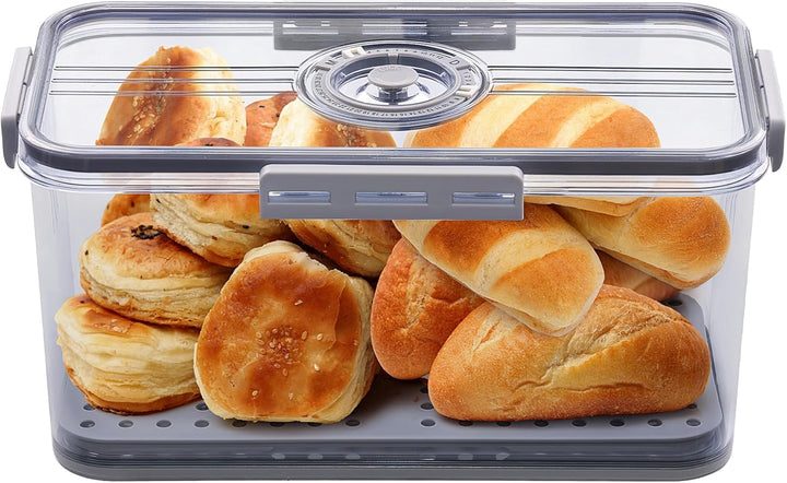 Brotkasten Brotbox Brotaufbewahrung Toastbrotbox Bread Box für Knäckebrotdose Brotkorb Modern Knäcke