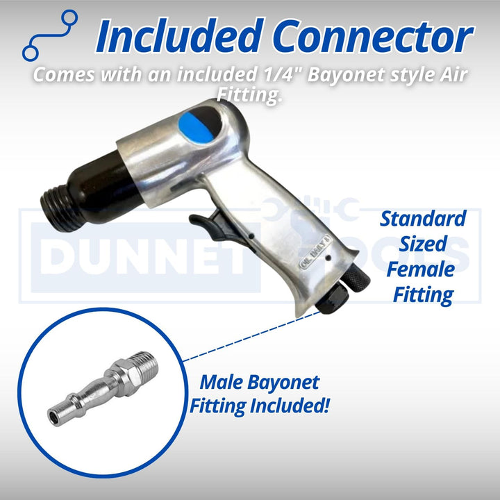 Heavy Duty Air Hammer Drill Pneumatic Tools Includes 4pc Power Chisel Bits High Power Air Chisel Ham