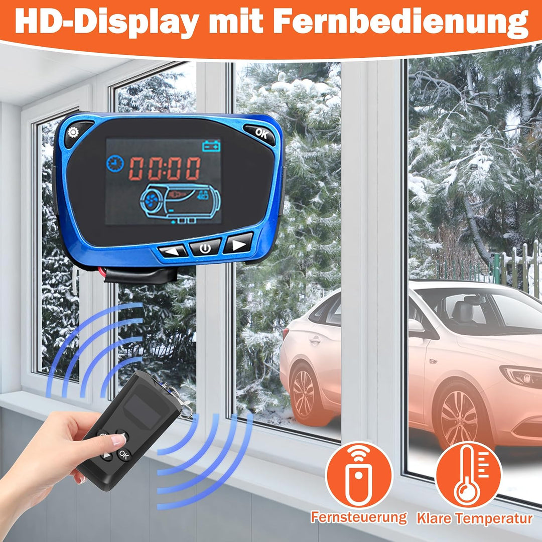 UISEBRT 12V Diesel Standheizung 8kw, Standhezung Dieselheizung Diesel Lufterhitzer, Air Diesel Heizu