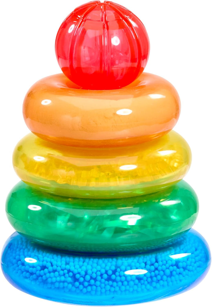 Goliath – Lil’ Jellies - Jelly Stacker | Stapelspielzeug für Babys – Weiche sensorische Squishy-Ring