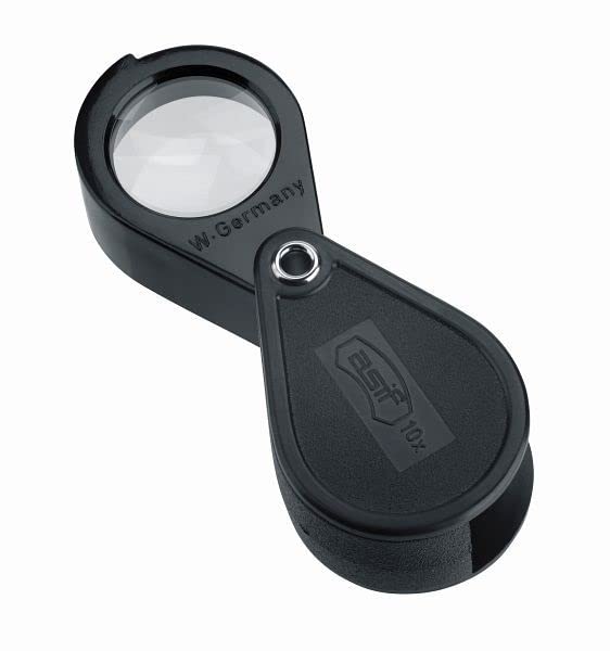 Schweizer 55010 Einschlaglupe Kunststoff, Aplanatisch, 10x/Ø22.8mm