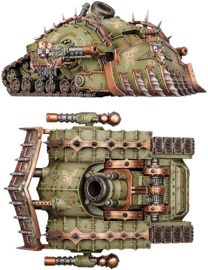 Games Workshop 9900007 Death Guard Plagueburst Crawler Miniatur, One Size