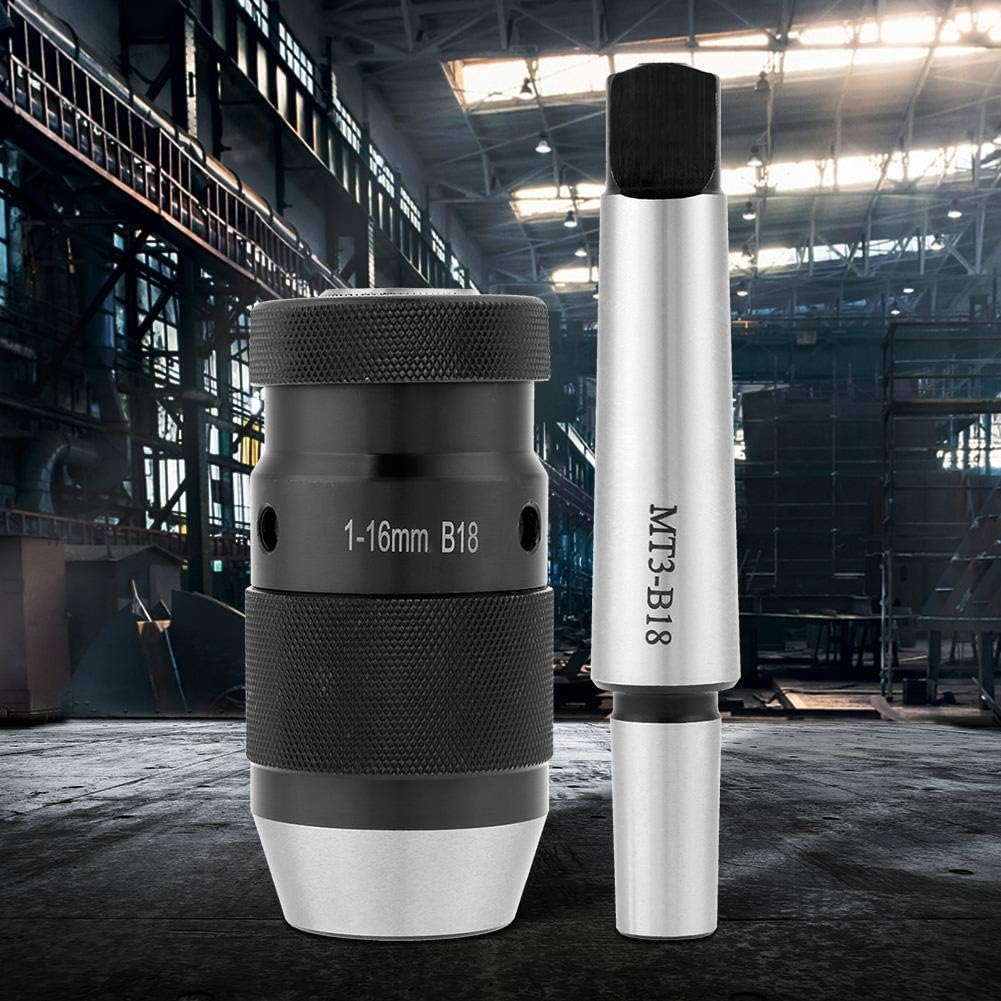 Schnellspannbohrfutter ohne Bohrfutter und Welle mit konischem Bohrfutter MT3-B18 / konischer Spinde