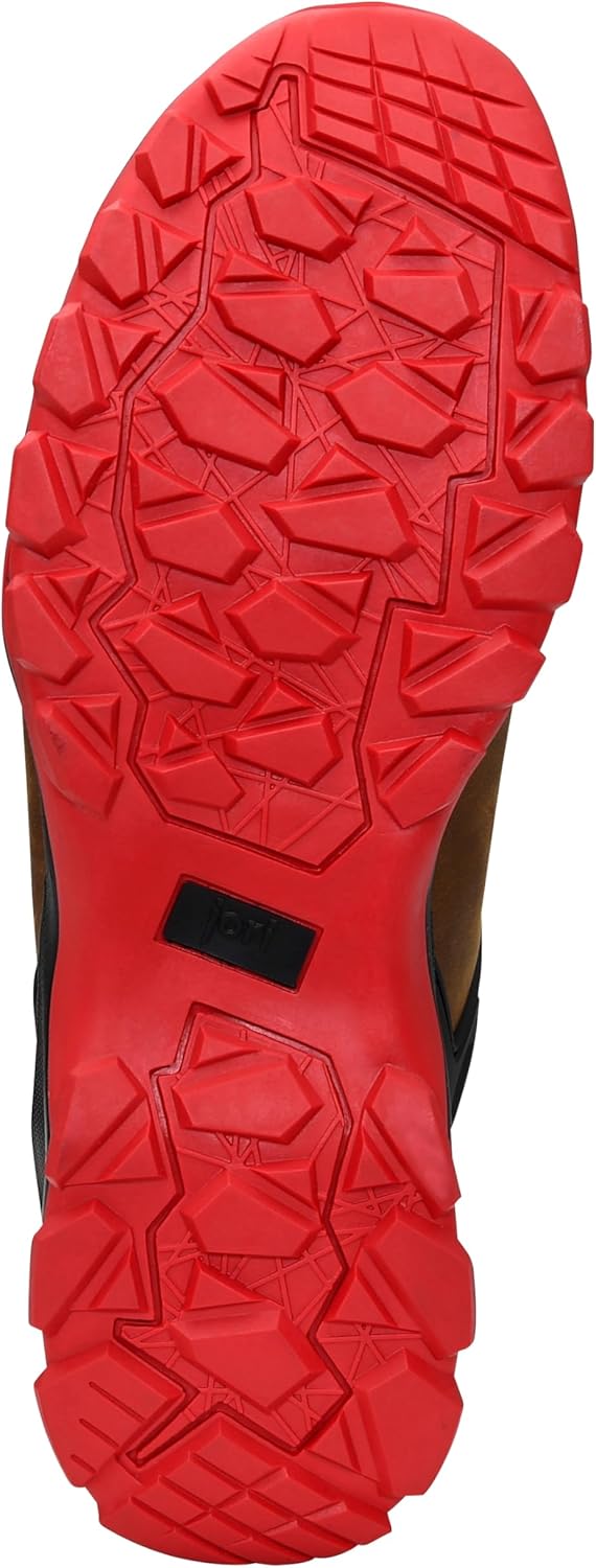 JORI Sicherheitsschuhe jo_Powerful Brown Mid S3S, Damen und Herren, Leder, Stahlkappe, leicht, klass