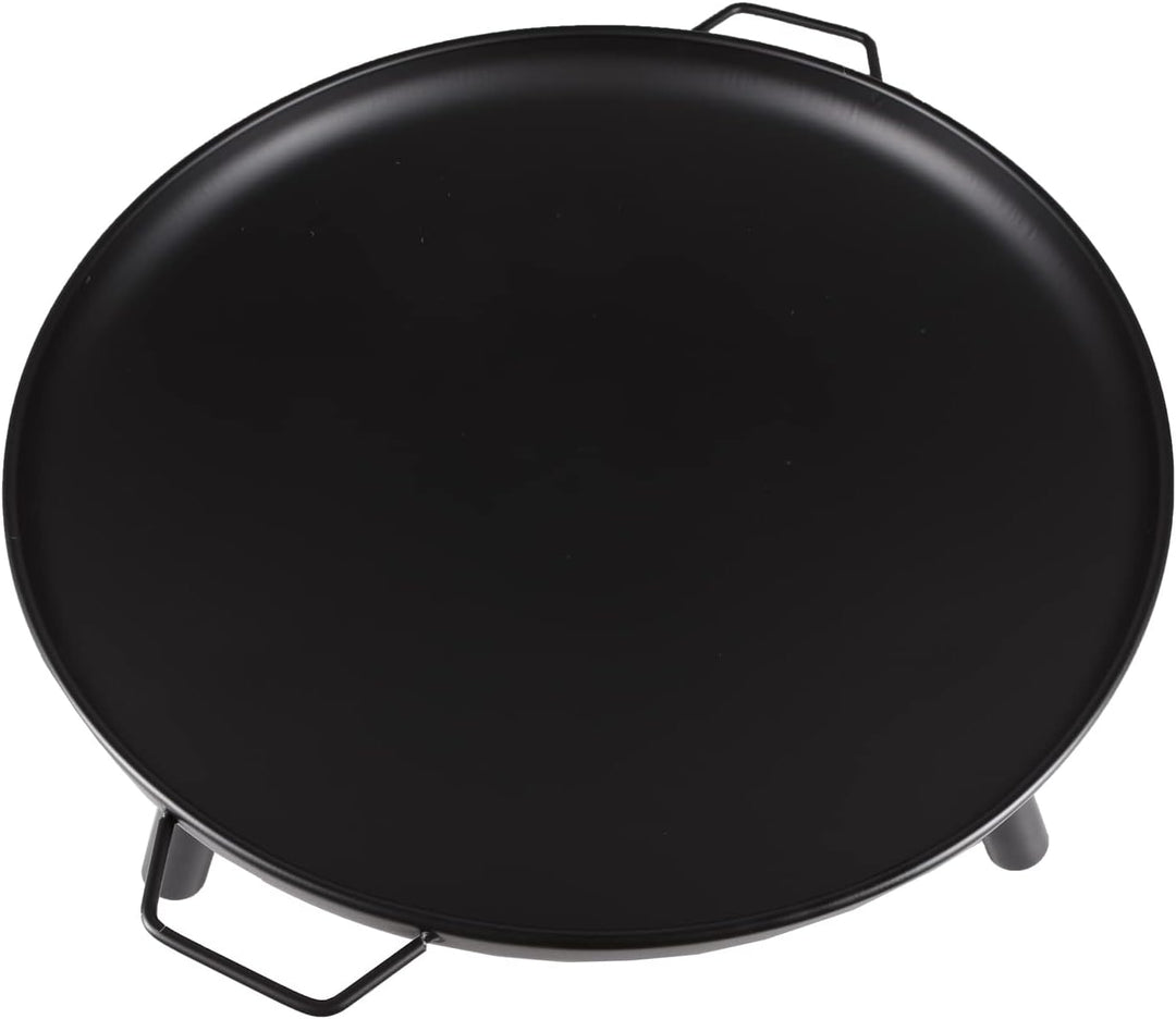 Feuerschale Ø 60cm Eisen Feuerstelle schwarz feuerfest lackiert Feuerkorb Lagerfeuer Feuerwanne rund