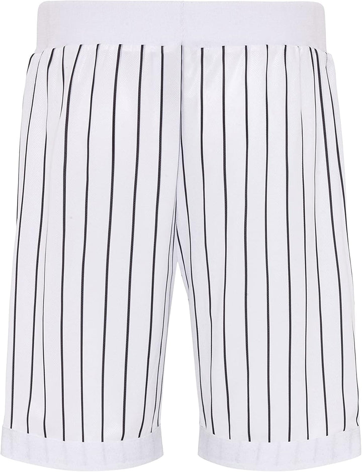 Redbridge Herren Baseball Shorts Big R L Weiss-schwarz, L Weiss-schwarz