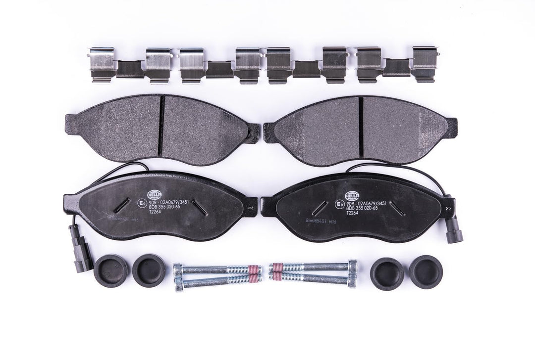 HELLA PAGID 8DB 355 020-651 Bremsbelagsatz - T2264 - Dicke/Stärke: 19mm - Bremssystem: Brembo - mit