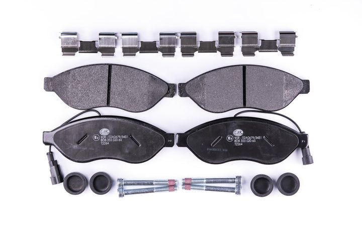 HELLA PAGID 8DB 355 020-651 Bremsbelagsatz - T2264 - Dicke/Stärke: 19mm - Bremssystem: Brembo - mit