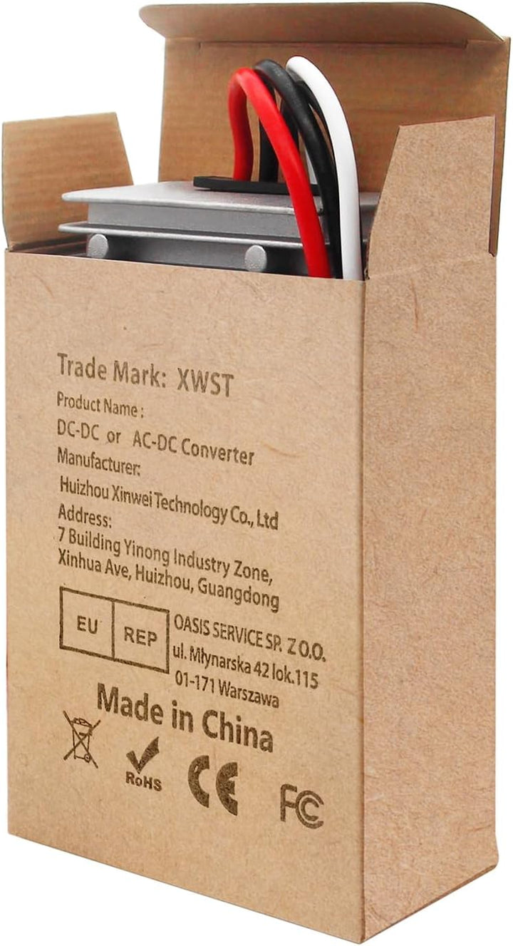 DC 12V auf 24V Spannungswandler 12A 288W Auto Netzteil Wandler Konverter Transformator Trafo Adapter