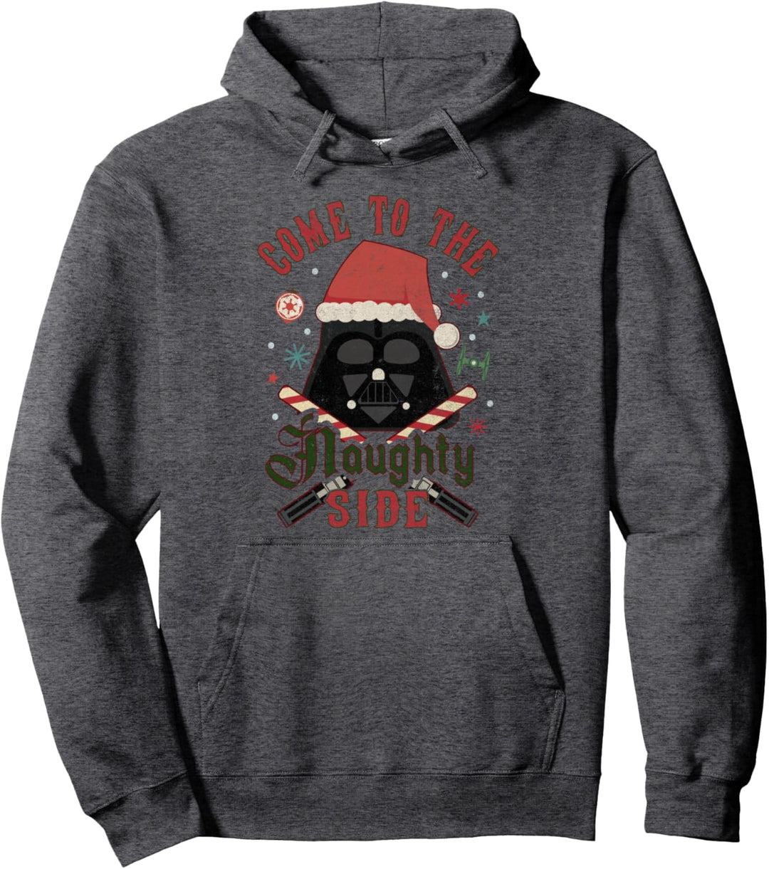Star Wars Christmas Darth Vader Come To The Naughty Side Pullover Hoodie