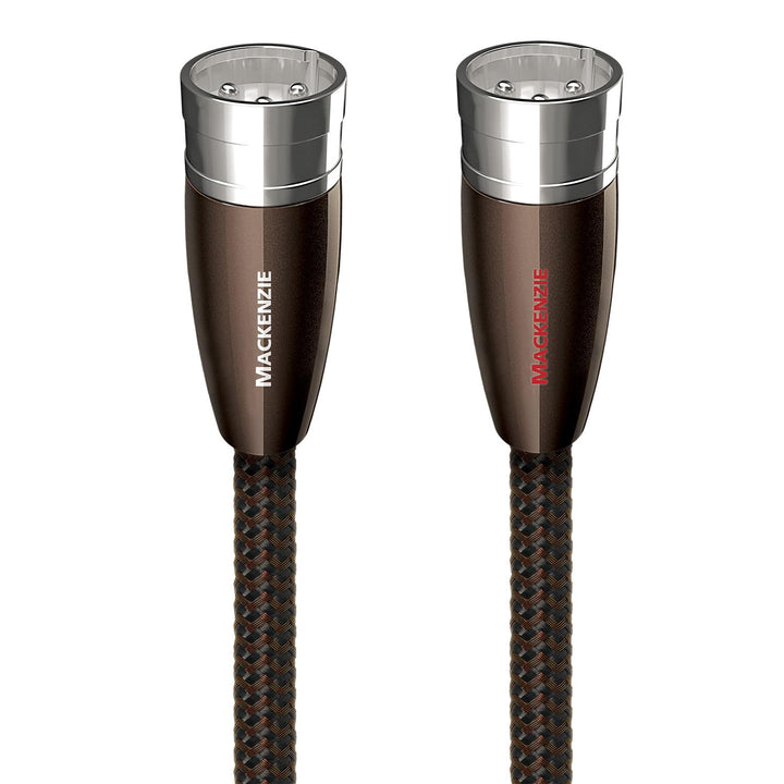 AudioQuest Mackenzie XLR Audiokabel 0,5m XLR (3-polig) Schwarz - Audiokabel (XLR (3-polig), XLR (3-p