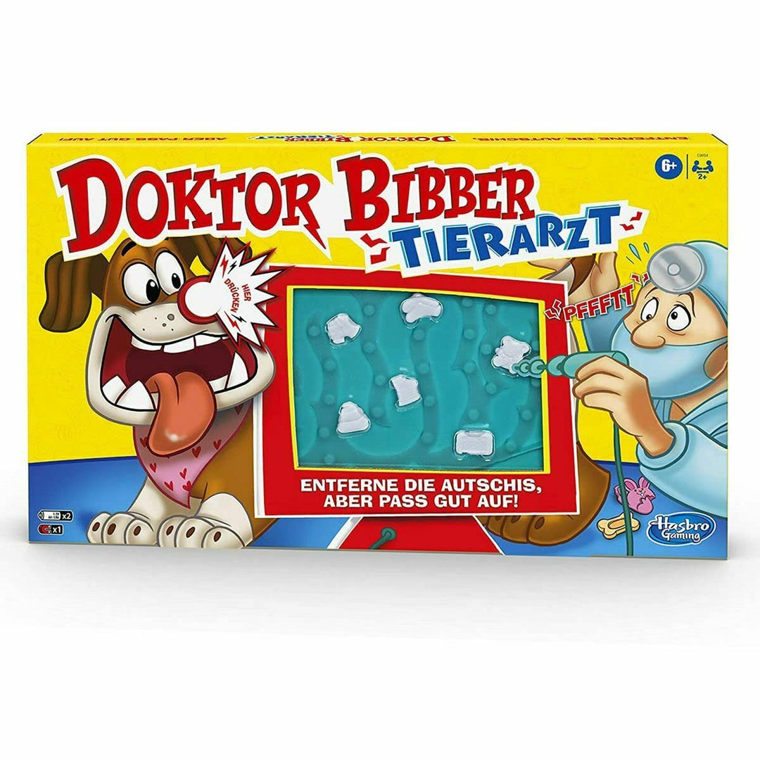 Hasbro Gaming Doktor Bibber Tierarzt Spiel für 2 oder mehr Spieler, für Kinder ab 6 Jahren, mit lust