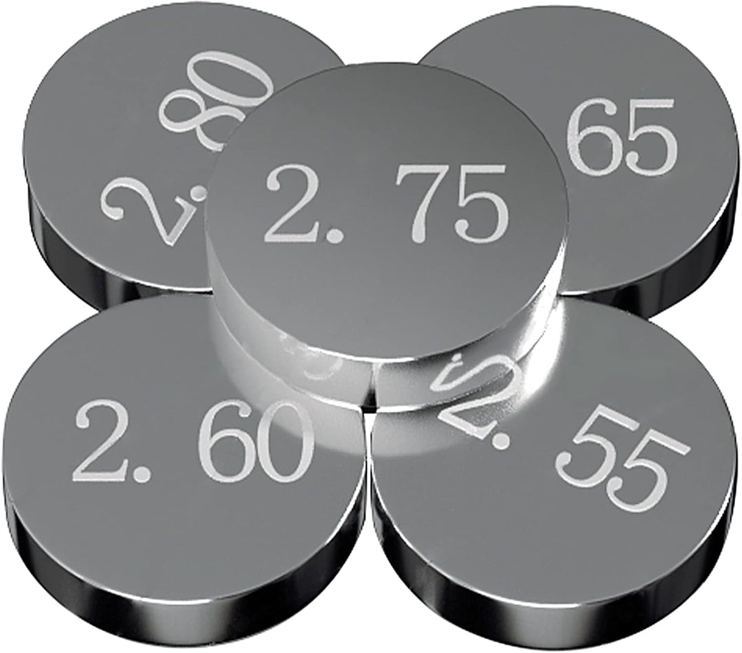 Road Passion 7.48mm Ventil Shim Ventileinstellplättchen Kit 1.20mm-3.50mm 1x47 pcs für Honda CBR600F