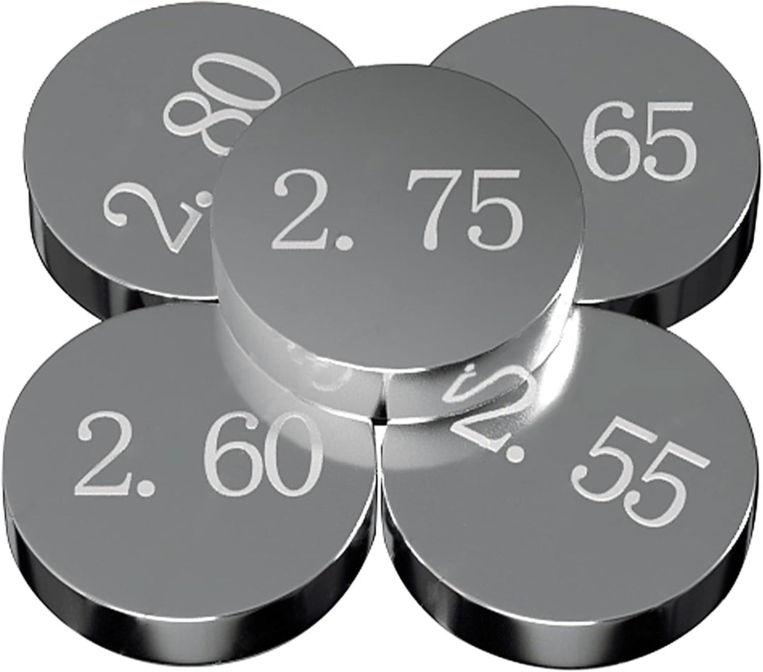 Road Passion 7.48mm Ventil Shim Ventileinstellplättchen Kit 1.20mm-3.50mm 1x47 pcs für Honda CBR600F