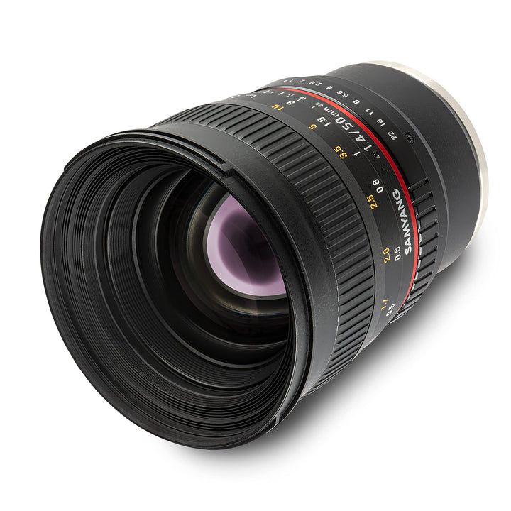 Samyang 50mm F1.4 Objektiv für Anschluss Fuji X, Fuji X