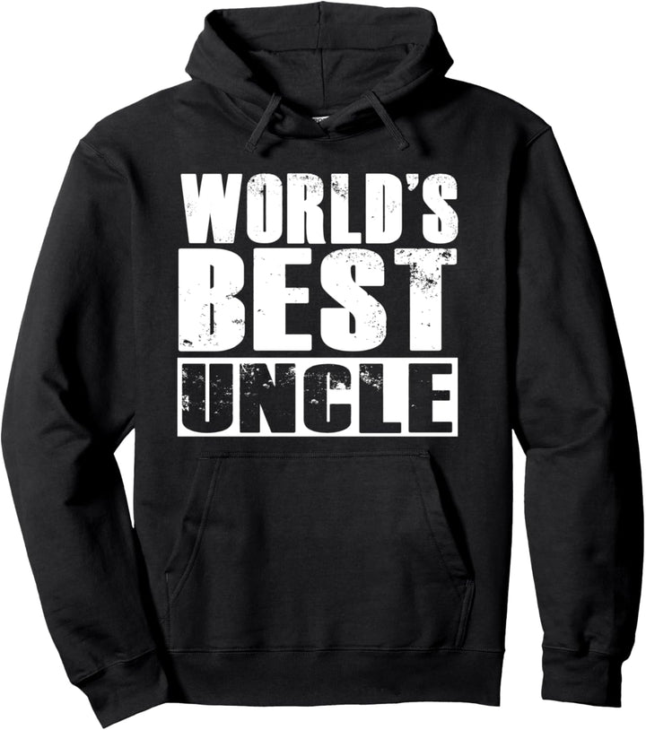Weltbester Onkel Patenonkel Grossonkel Verwandte Neffe Nichte Pullover Hoodie