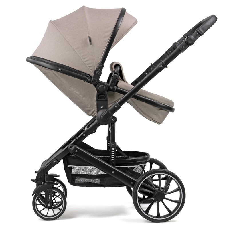 Pixini Neyla Kombi Kinderwagen mit Stoffwanne/Buggy/Wickeltasche/Getränkehalter/Regenplane/Mückennet