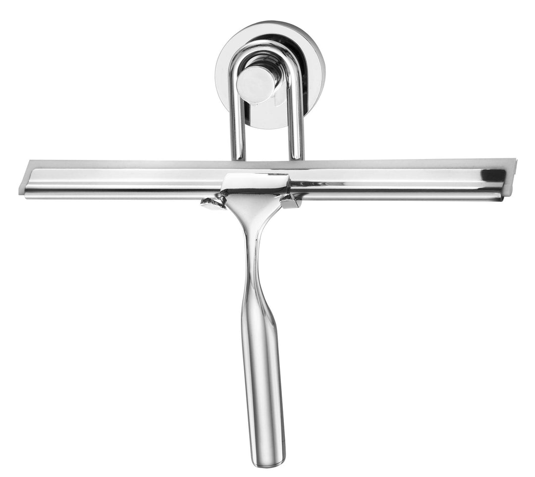 WENKO Express-Loc® Badezimmerwischer Cali - Duschabzieher , 25 x 22.5 x 4.5 cm, Glänzend
