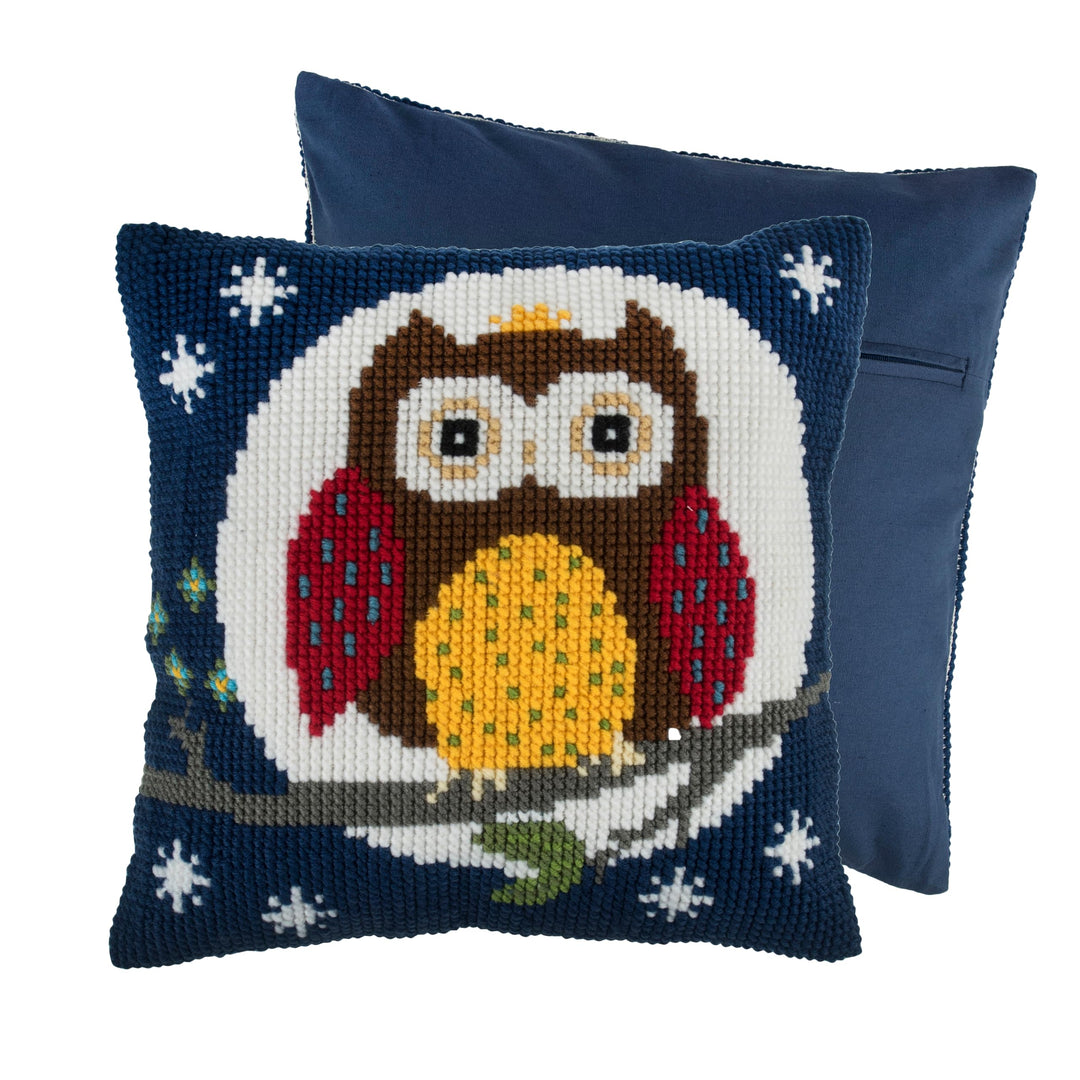 Trimits GCS59 Kreuzstich-Kissen-Set, Night Owl, 40 x 40cm (16 x 16in), Night Owl