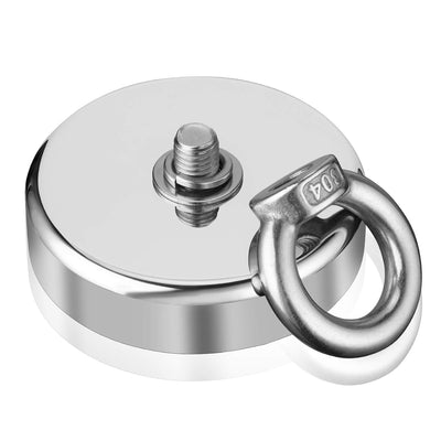 Wukong Super starker Neodym Magnet Set 250 kg Pull Force Durchmesser 75 mm Powerful Round Magnet mit