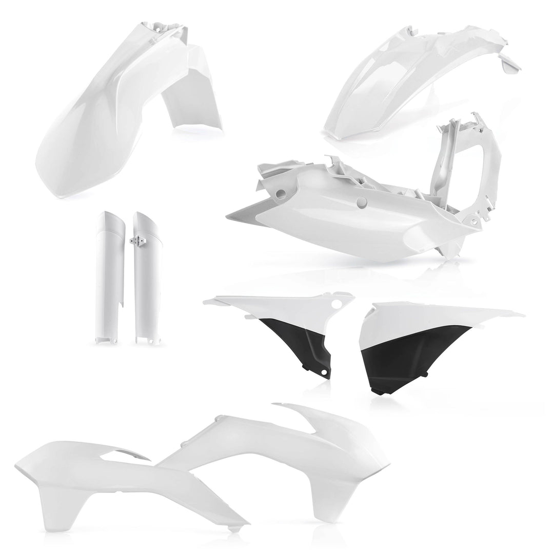 FULL Kit PLASTEN KTM EXC EXC-F 2014 WEISS