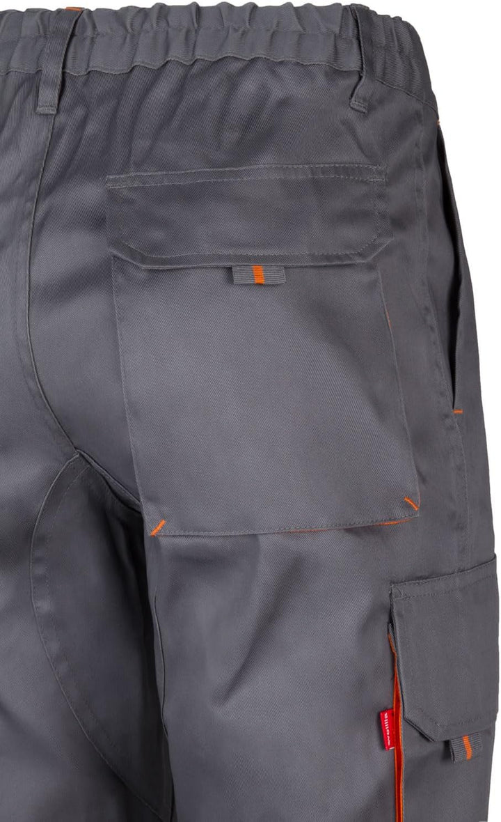 Velilla 103004 - Mehrtaschenhose (Grösse 46) Farbe grau und orange 46 Gris Y Naranja, 46 Gris Y Nara